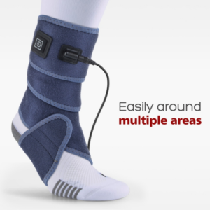 Multi-function electric heating elbow, wrist, ankle and leg brace straps