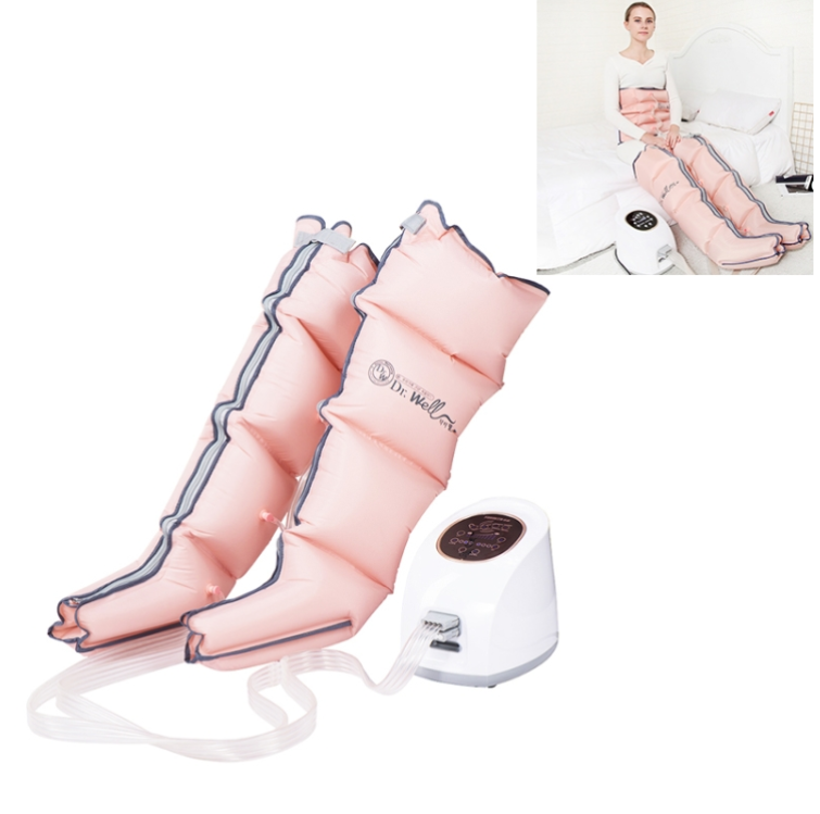 RD-M2857 Leg Airbag Pouch Full Wrap Intelligent Airwave Pressure Massager with Host, Support Timed/Positioned Massage & 10 Adjustable Strengths, U