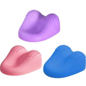 QC070 Elastic Gel Cervical Massage Pillow Shoulder & Neck Correction & Traction Home Massage Cushion