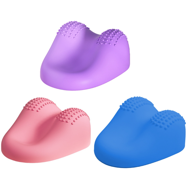 QC070 Elastic Gel Cervical Massage Pillow Shoulder & Neck Correction & Traction Home Massage Cushion