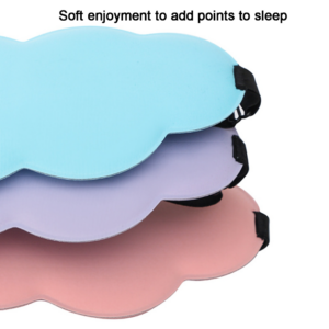 3D Cloud Eye Mask Ice Silk Slow Rebound Memory Cotton Blackout Sleep Comfort Eye Mask