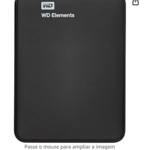 HD Portátil Externo 1TB WD Western Digital USB 3.0