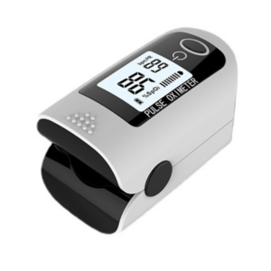 X1805 Oxygen Saturation Tester Medical Monitoring Heart Rate Finger Clip Oximeter (Color: Black)
