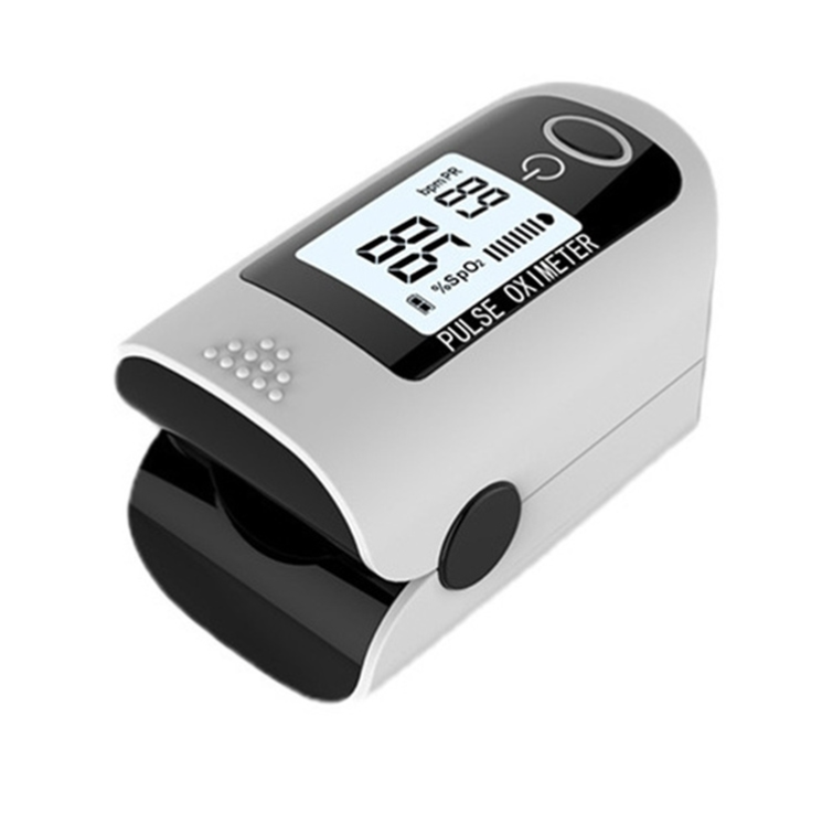 X1805 Oxygen Saturation Tester Medical Monitoring Heart Rate Finger Clip Oximeter (Color: Black)