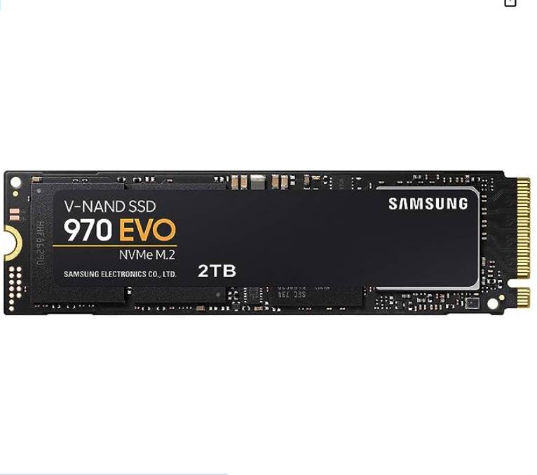 SAMSUNG 970 EVO 250 GB - NVMe PCIe M.2 2280 SSD (MZ-V7E250BW)