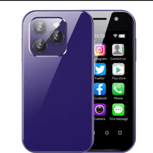 SOYES XS16 Pro Mini Smartphone 4G 2GB+16GB Android 10 Quad Core 3.0 Inch 2000mAh Battery Face ID Type-C Small Mobile Phone