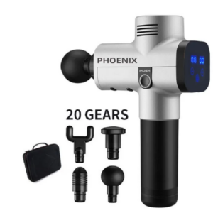 Phoenix A2 Massage Gun Muscle Relaxation Deep Tissue Massager Dynamic Therapy Vibrator Shaping Pain Relief Back Foot Massager