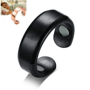 Shiatsu anti-snoring ring reflexology to prevent snoring