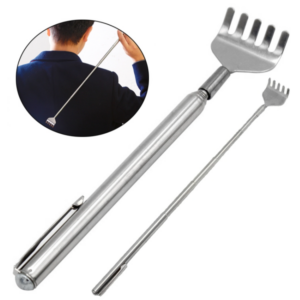 Two for the price of one Retractable Back Stainless Steel Retractable Anti-Itch Claw Massager