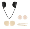 XD00001 Shaping Silicone Breast Patch Frontless Underwear Adjustable Anti-Sagging Gathering Bra Set