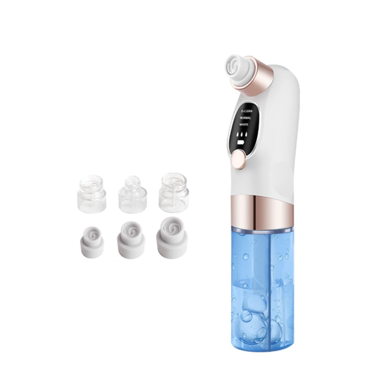 Small bubble home beauty instrument Multi-function electric suction blackhead instrument face pore cleanser // 2112-A small bubble cleaner home face p