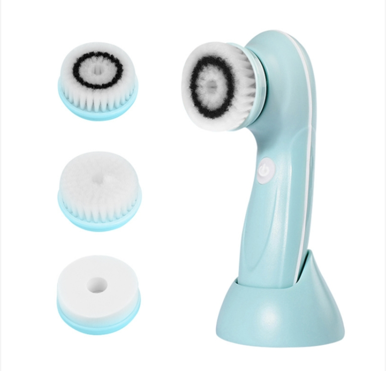 3-in-1 USB Rechargeable Electronic Beauty Device Face Wash Blackhead Pore Cleanser
