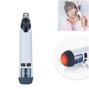 3-in-1 Temperature Sensor Blackhead Meter Heated Electric Pore Cleanser Face Blackhead Removal Acne Instrument