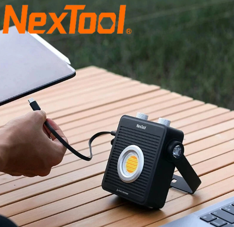 NEXTOOL 1800LM 13500mAh Portable Strong Light Lamp Rechargeable Super Bright Waterproof Outdoor Camping Fishing Work