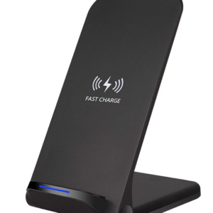 Domary Carregador sem fio 15W Suporte de carregamento rápido vertical sem fio Substituição habilitada para Qi para iPhone 12 11 Pro Samsung S20 Plus c