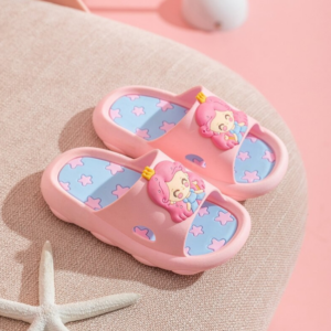 Children’s slippers cartoon non-slip soft bottom sandals