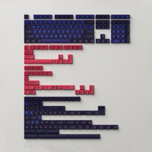 AKKO 227 Keys PBT Keycap Set MDA Profile Double Shot Custom Keycaps for Mechanical Keyboards – Olivia、Neon