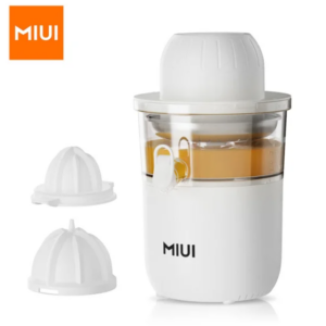 MIUI Electric Citrus Juicer Squeezer with 2 Cones, Stainless Steel Quiet Orange Juice Extractor Machine, Large Capacity, 850W