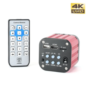 Hayear 4K UHD CMOS Digital Microscope Camera 1080P Full HD 120fps Industrial Video Camera with C Mount for Phone Repair Soldering