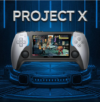 PROJECT-X-Handheld Game Console, Portable Video Game Player, HD Game Console, 2 Controllers, 4.3 Inch IPS Screen, Kids Gifts