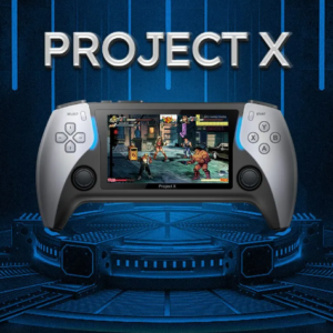 PROJECT-X-Handheld Game Console, Portable Video Game Player, HD Game Console, 2 Controllers, 4.3 Inch IPS Screen, Kids Gifts