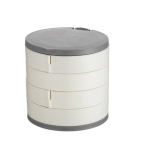 4 Layers Rotatable Jewelry Storage Box