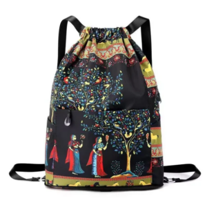 Drawstring Foldable Large Capacity Dry-wet Separation Travel Sports Backpack