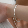 S925 sterling silver gypsophila beanie women’s bracelet