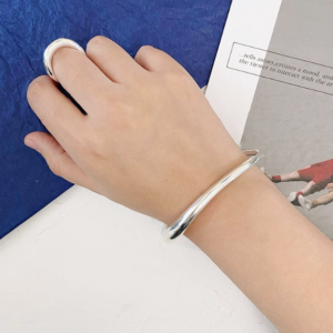 925 sterling silver vintage open bracelet bracelet, specification: SL0458