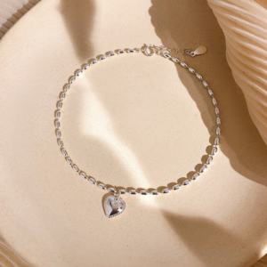 S925 sterling silver baby’s breath bean bracelet for women, specifications: SL0141