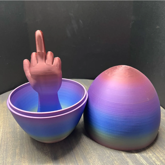 3D-Printed Easter Eggs