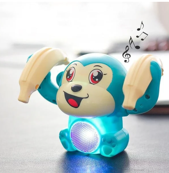 Early infant electric flip and head monkey toys