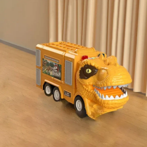 New Dinosaur Transforming Engineering Truck Track Toy Set