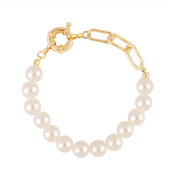 Boho style pearl bracelet for women