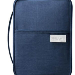 Passport holder, travel passport wallet, waterproof documents, lightweight organizer bag, ideal for cash, airline tickets and Sritob bank cards