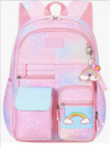 Backpacks for Girls – Environmental School Backpacks | Gradient Pink Backpacks for Girls, Primary School, Rainbow Backpack, Rainbow Backpack for Hikin
