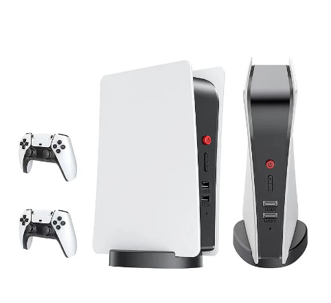 Hanhibr M5 64G/128G Open Source Handheld Game Console Video Gamebox Built-in 10000+/20000+ Games 2.4G Wireless Controller Gamestation - 64G