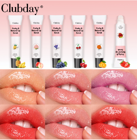 Julystar Make-up exfoliation, lightening of lip lines, moisturizing care, lip balm, fruity lip scrub