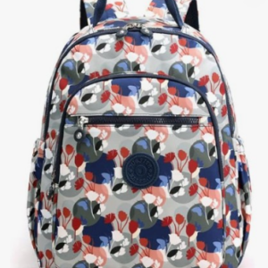 Fashion Women’s Waterproof School Backpack, Colorful Pattern Notebook Backpacks, Color 3