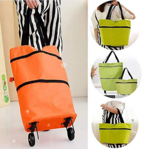 Shopping Bag Folding Green Bag