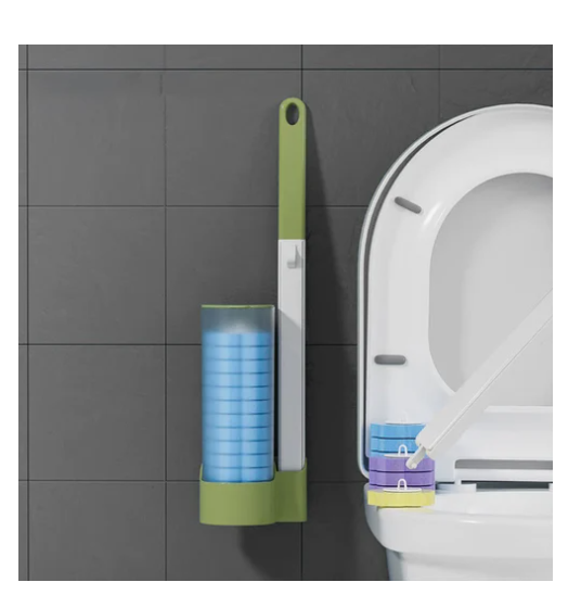 Disposable Toilet Cleaning System