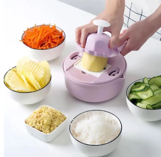 Multifunctional vegetable cutter (12 pieces)