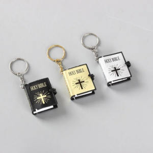 1:12 Mini Bible Flip Book KeyChain