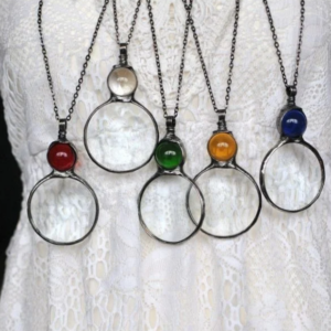 Magnifying Glass Necklace gift