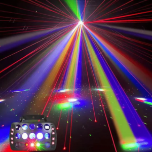 4 in 1 RGB laser rain butterfly laser light-B23