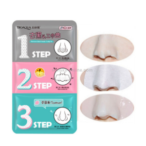 3-piece beauty pig nose mask to remove blackheads and acne remover to remove blackheads 3-step skin care set (blue)