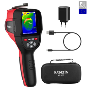 KAIWEETS KTI-W01 Thermal Imaging Camera, 256×192 IR Resolution, -4°F to 1022°F, 3500mAh Battery, IP54 Waterproof