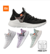 Xiaomi Youpin Men Sneakers Women Running Shoes Fashion Mesh Breathable Sport Flying Woven Shock Absorbing Couple Shoes Size35-44