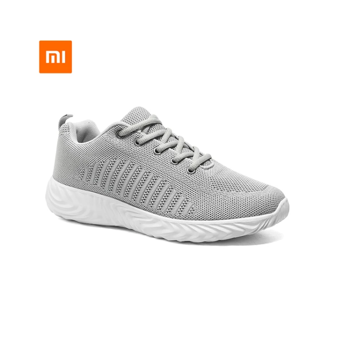 Xiaomi Youpin Casual Sneakers for Men Spring Autumn Large Size 36-48 Flyweave EVA High Elasticity Leisure Time Shoes for Men