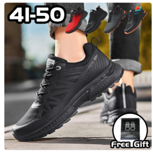 OEING Running Shoes for Men Spring and Autumn Outdoor Casual Sneakers Water Repellent High Elasticity Non-slip Large Oversize 50